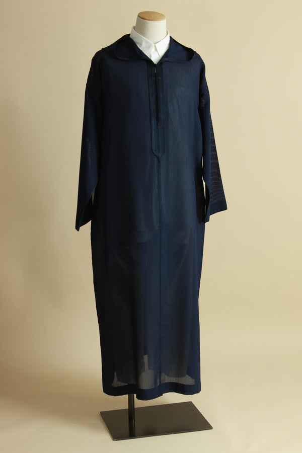 Djellaba sousdi marine