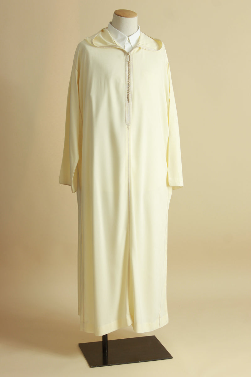 Djellaba mlifa crème