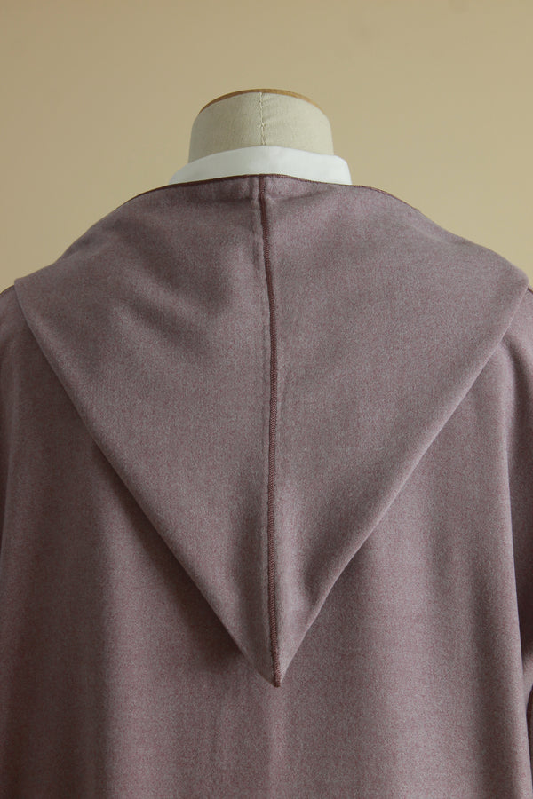 Djellaba wool lilac