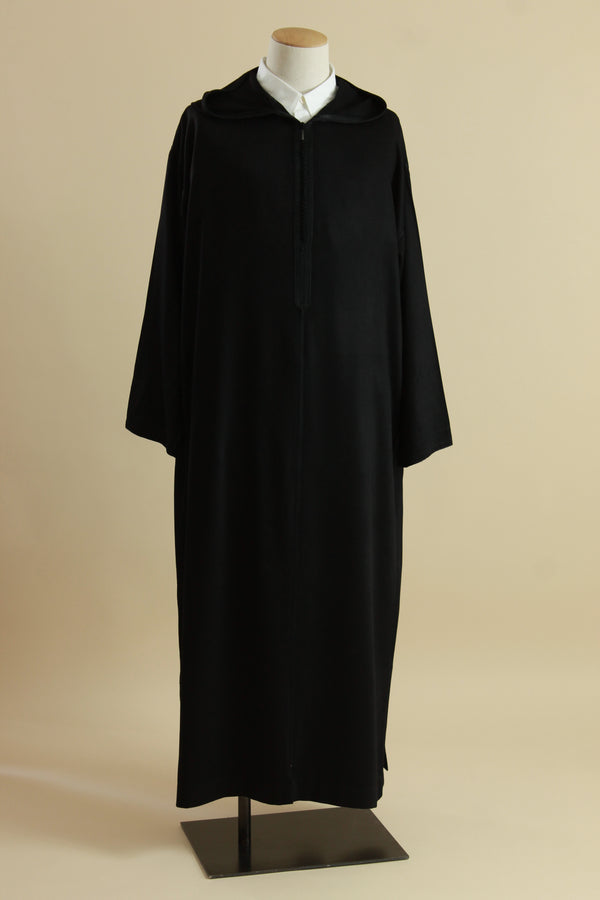 Djellaba mlifa black
